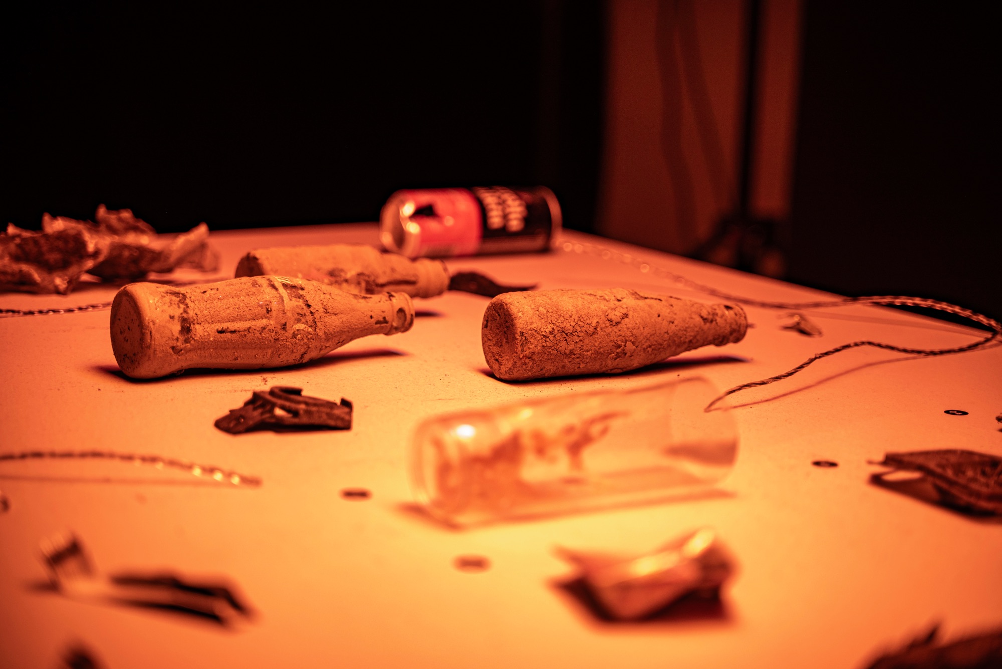 View of the exhibition, video projection